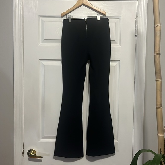 Forever 21 Flared Swade | Back Zipper | Front Slits at the bottom - Picture 2 of 6